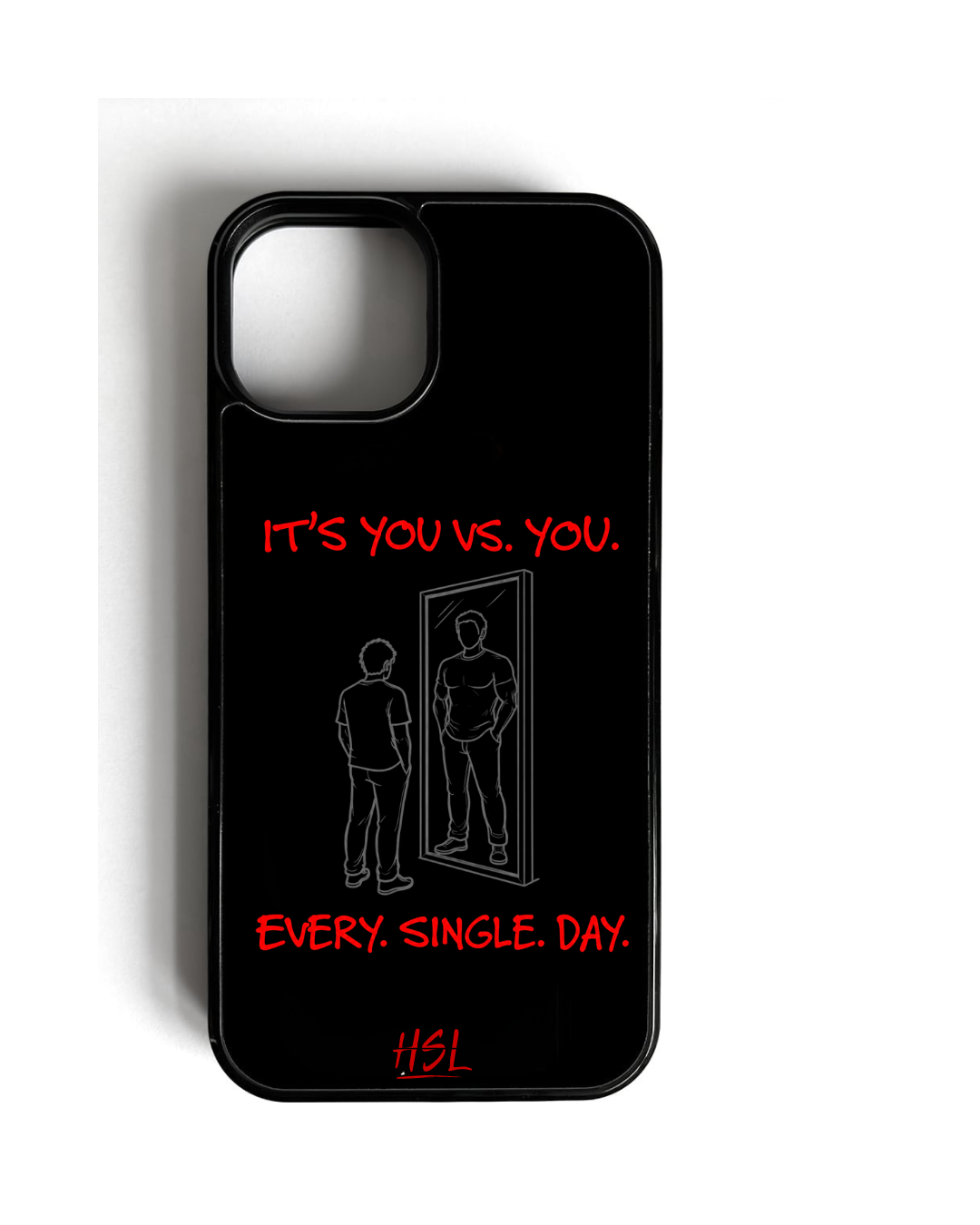 Different HSL It's You vs You кейс за телефон — съвместим с iPhone и Samsung Galaxy
